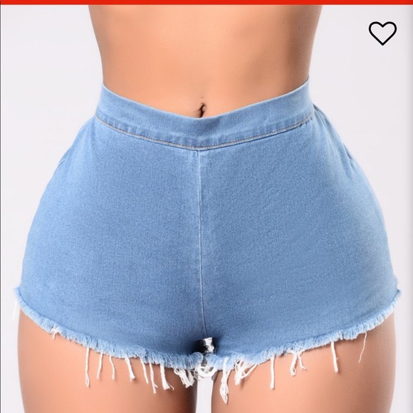 Fashion Nova Fretted Hem Lets Show Them Shorts Fashion Nova Fretted Hem Lets Show Them Shorts